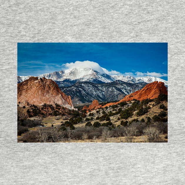 Colorado on my mind!  Pike's Peak View from the Garden of the Gods by TTDean